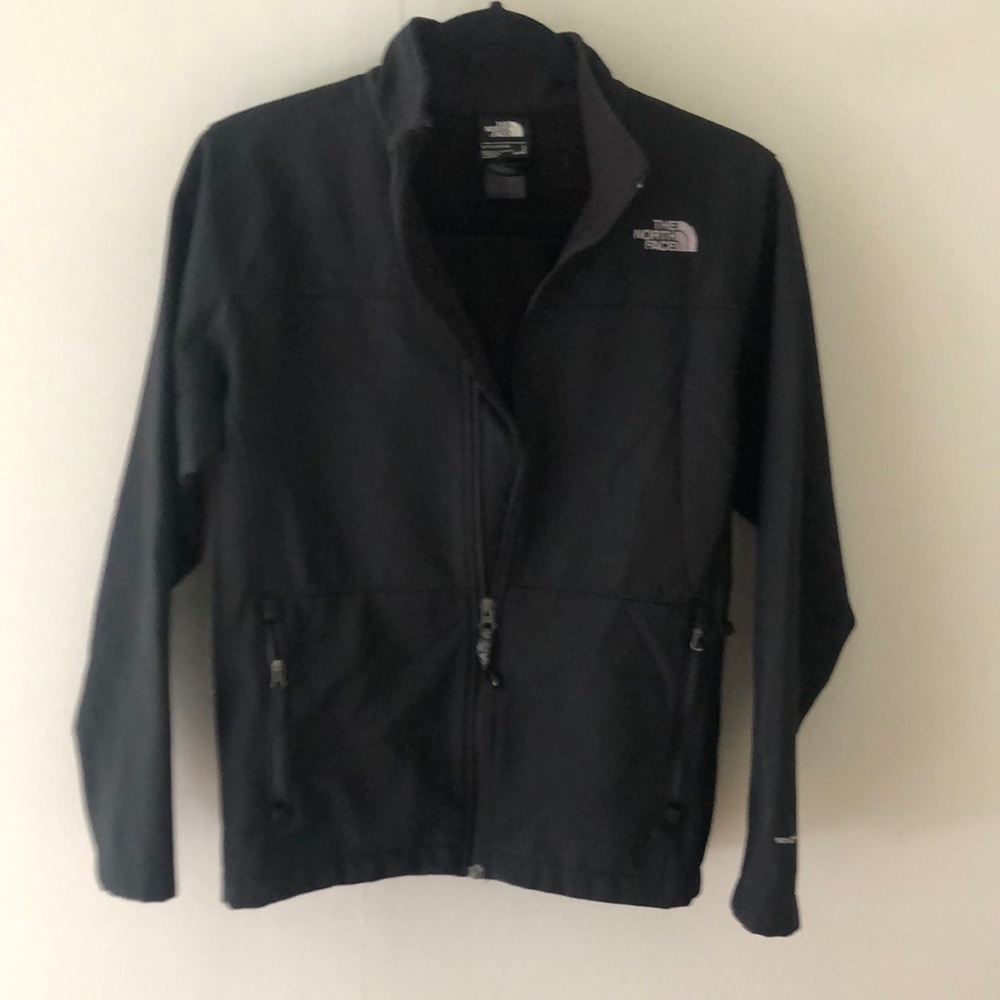 Boys Black North Face Jacket | Sz L (14-16)